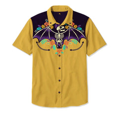 Mustard Yellow And Dark Purple