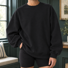 Round Neck Black