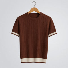 Dark Brown And Cream
