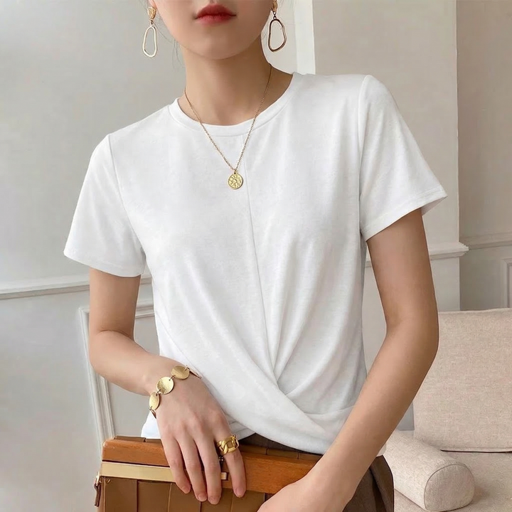 Luna Cotton Twist Tee