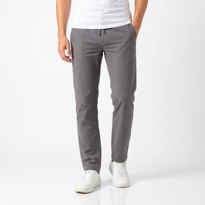 Oliver Cotton Drawstring Trousers