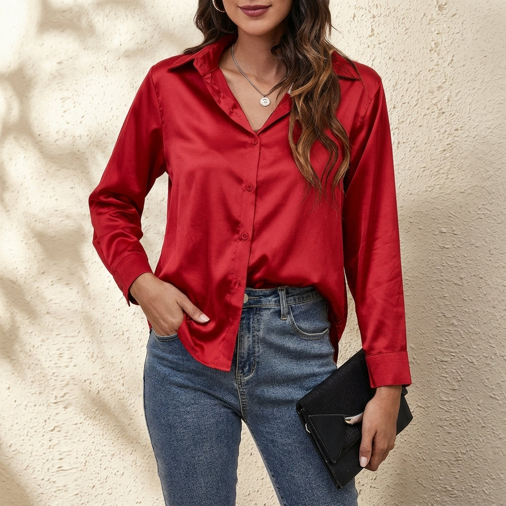 Elvina Silk Shirt