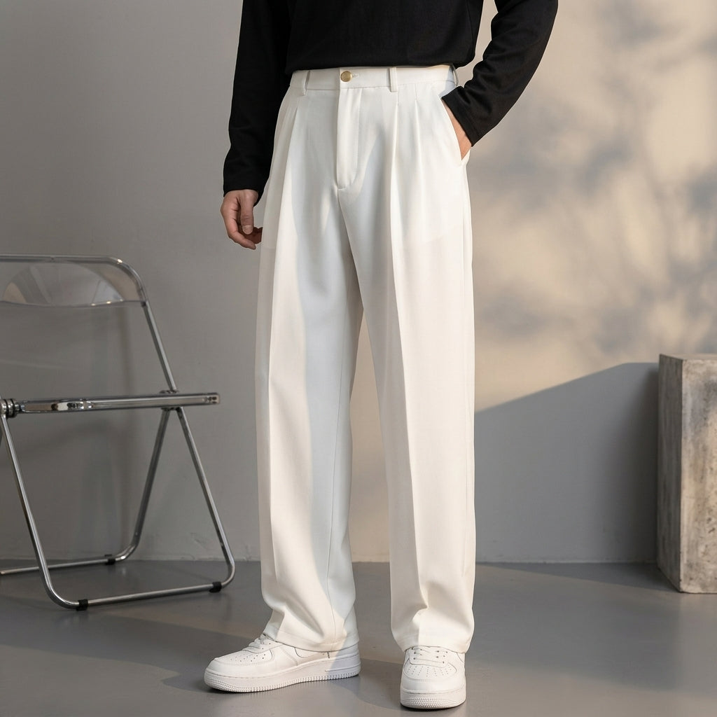 Heritage Wool Pleat Pants