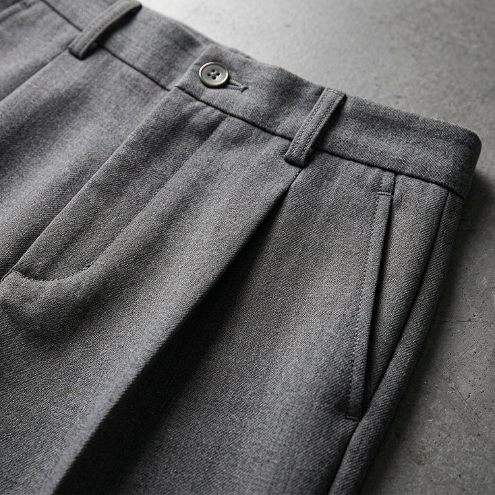 Heritage Wool Pleat Pants
