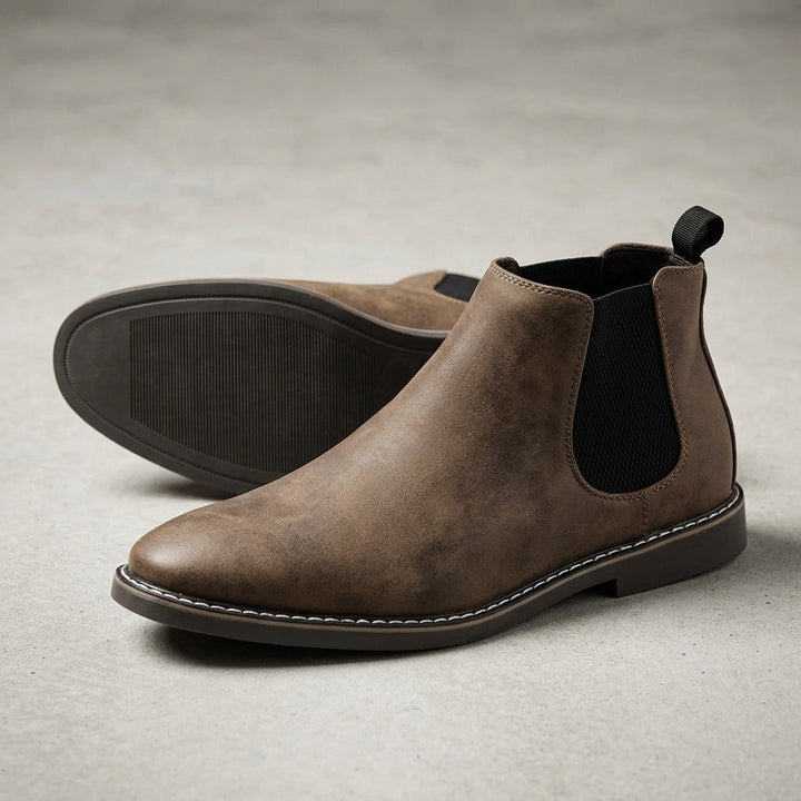William Leather Chelsea Boots