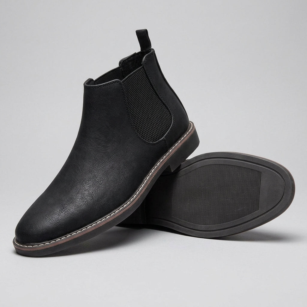 William Leather Chelsea Boots