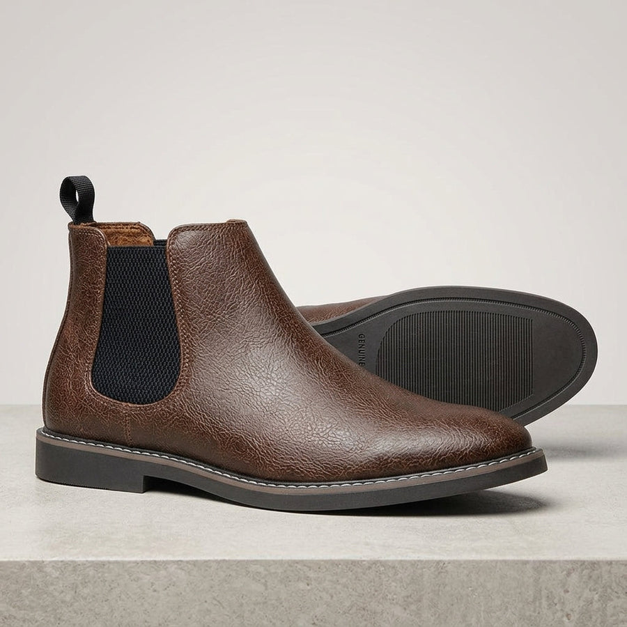 William Leather Chelsea Boots