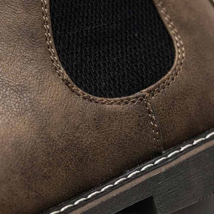 William Leather Chelsea Boots