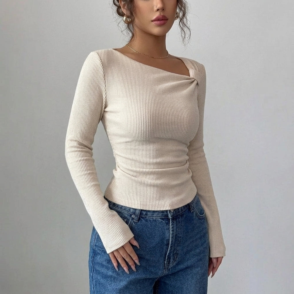 Aveline Pleated Top