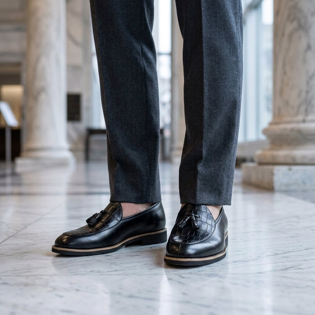 Serrano Leather Loafers
