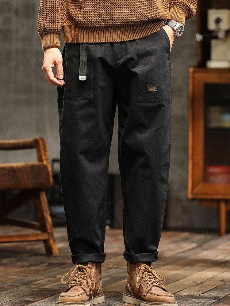 Milan Cotton Utility Pants