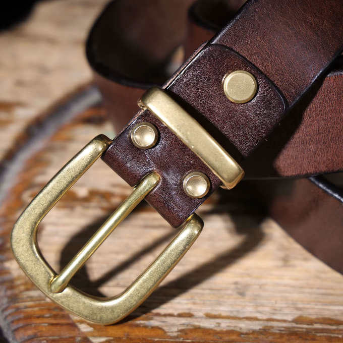 Harlan Full-Grain Leather Belt