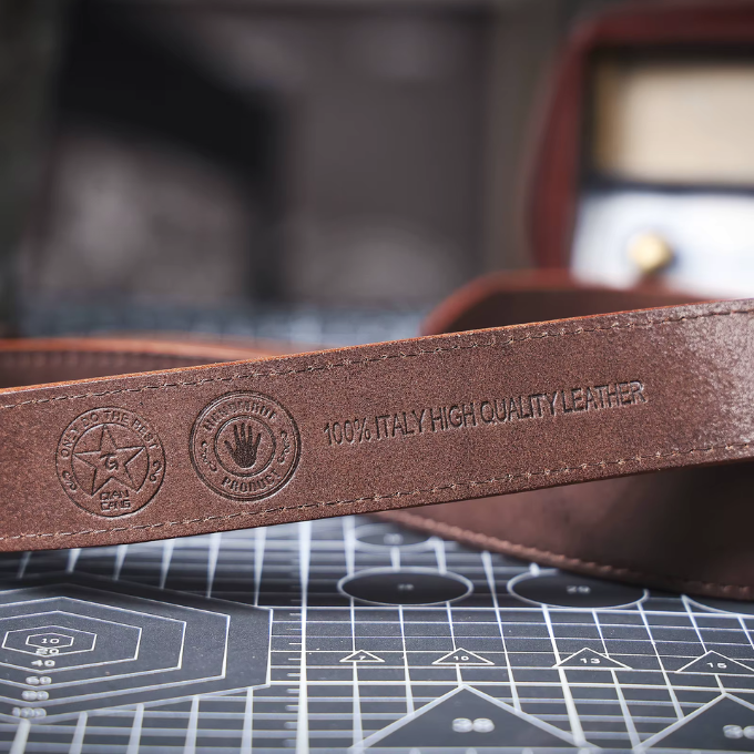 The Buckhorn Full-Grain Leather Belt