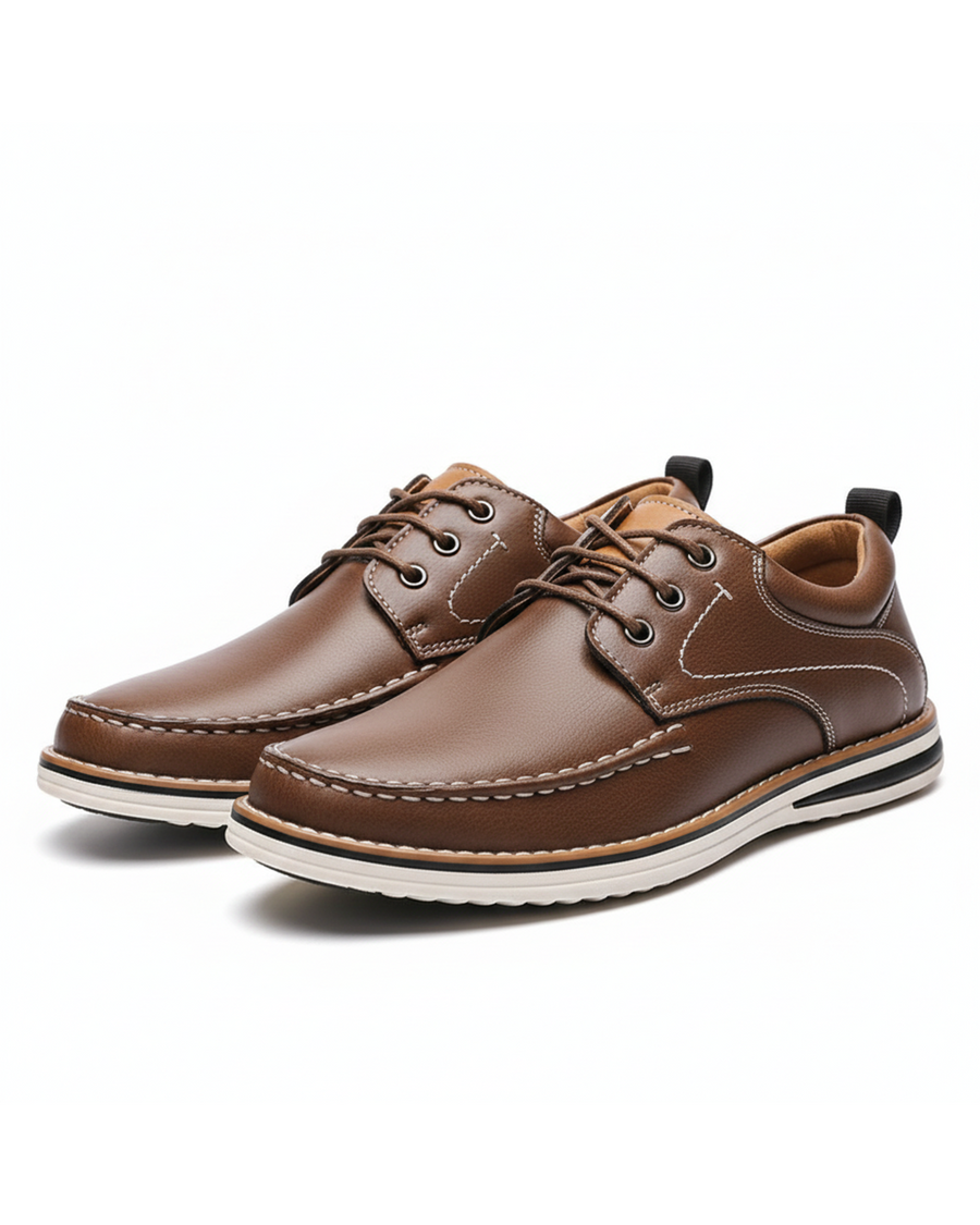 Monroe Leather Moc Oxfords