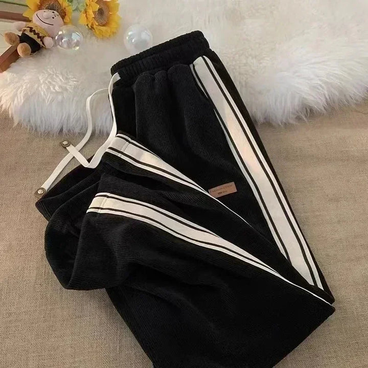Luxe Wide-Leg Sweatpants