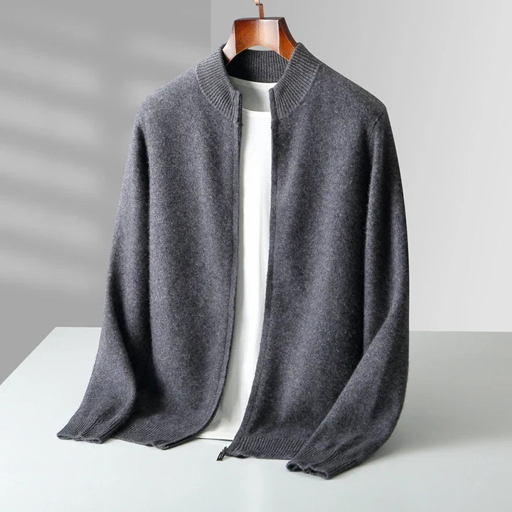 Miles Zip Cardigan