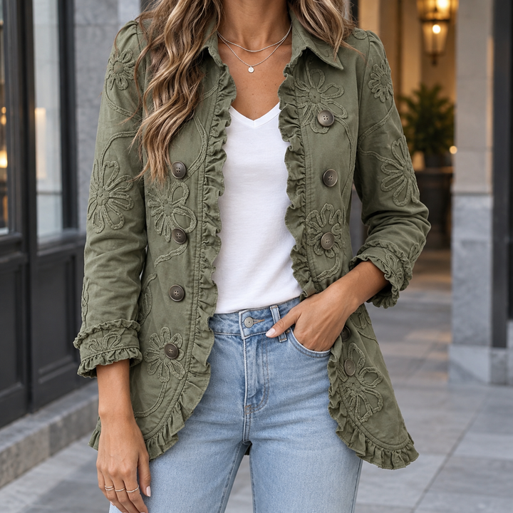 Jemima-Grace Ruffle Jacket