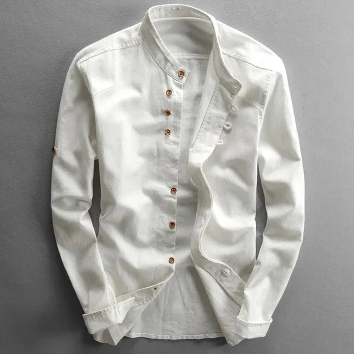 Sapporo Band-Collar Shirt