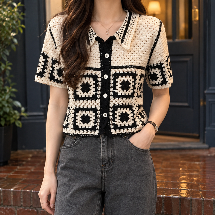 Thea Crochet Cardigan