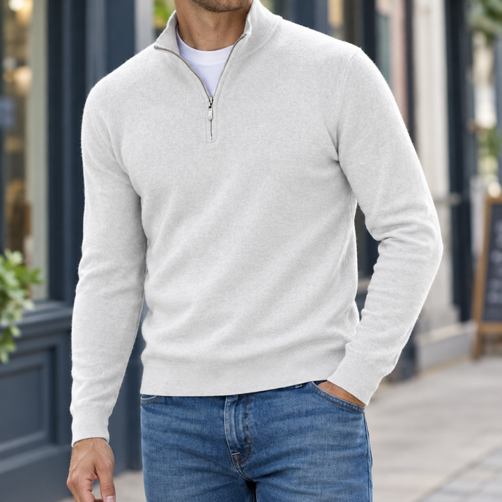 Romano Quarter Zip Sweater