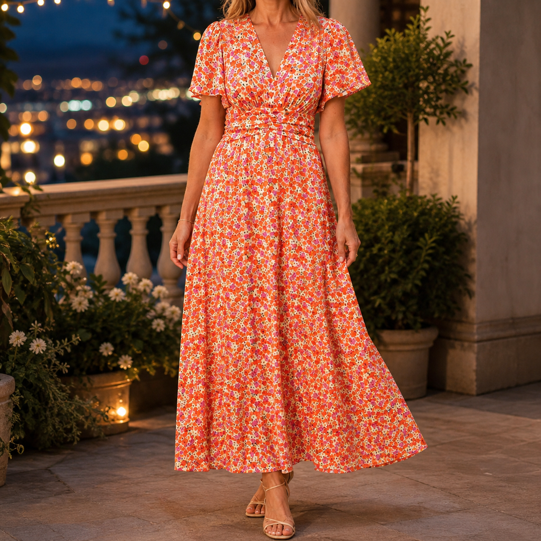 Xenia-Mae Floral Maxi Dress