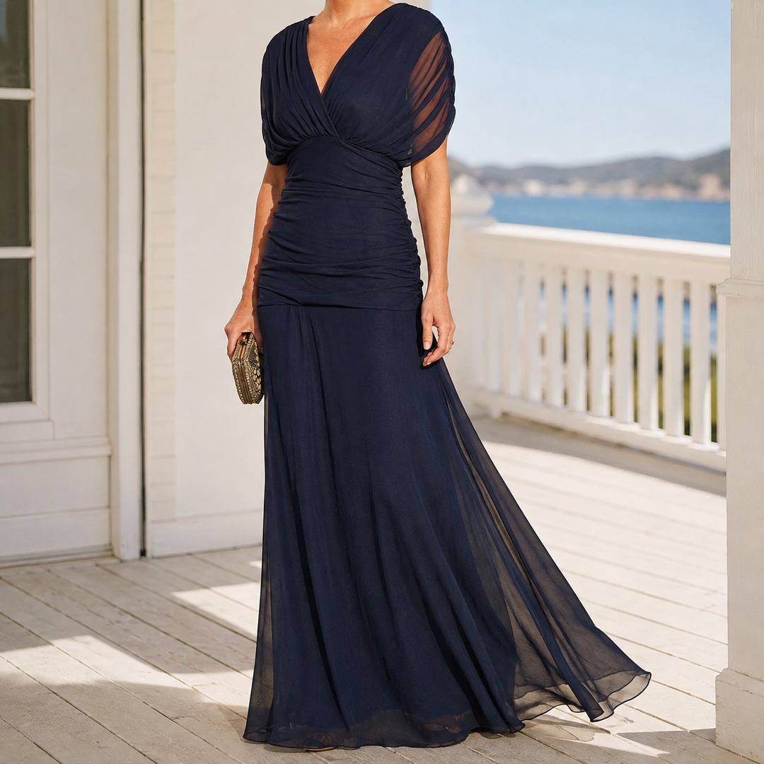 Willa Ruched Maxi Dress