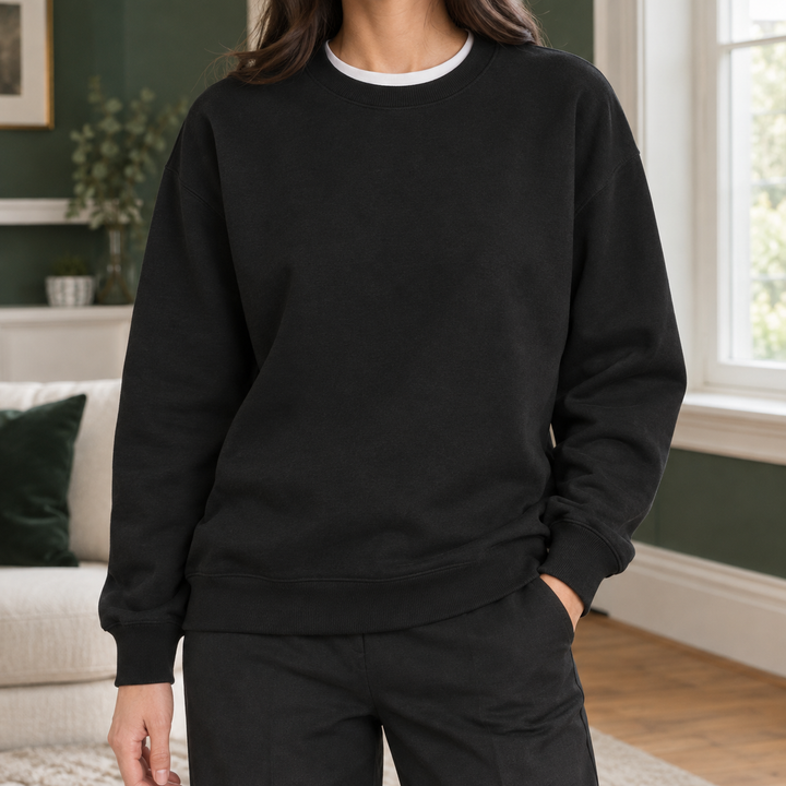 Isabelle-Lane Cotton Sweatshirt