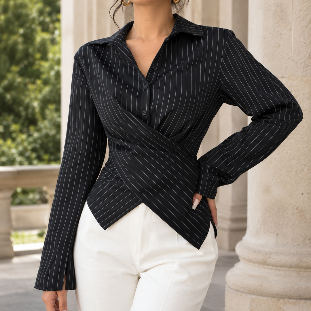 Carina-Eve Wrap Shirt
