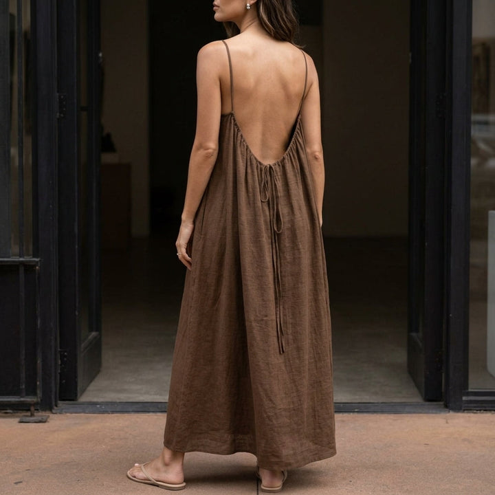 Romy Backless Maxi Dress