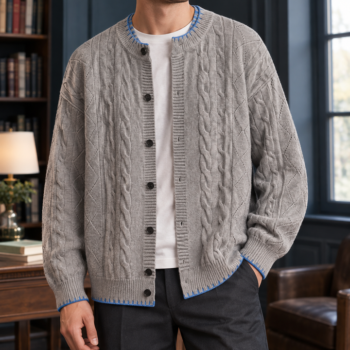 Hugh Cable Cardigan