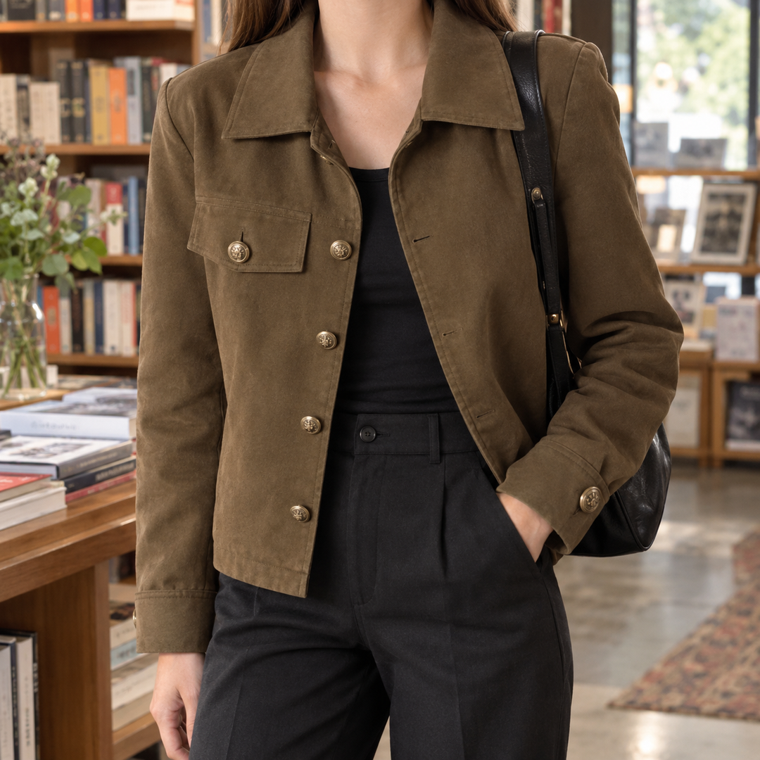 Mercedes-Kate Cropped Jacket