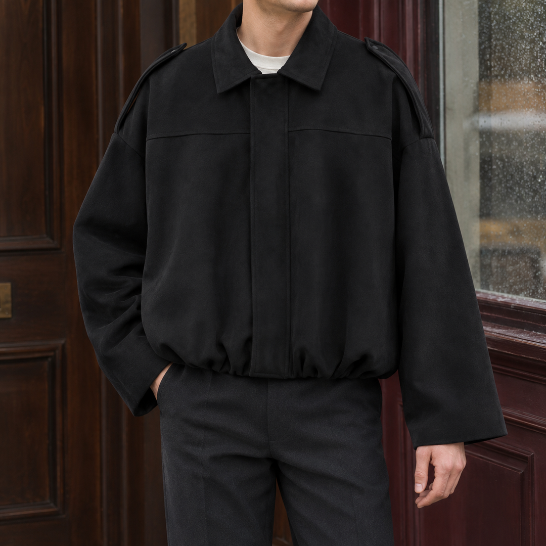 Marco Suede Bomber Jacket