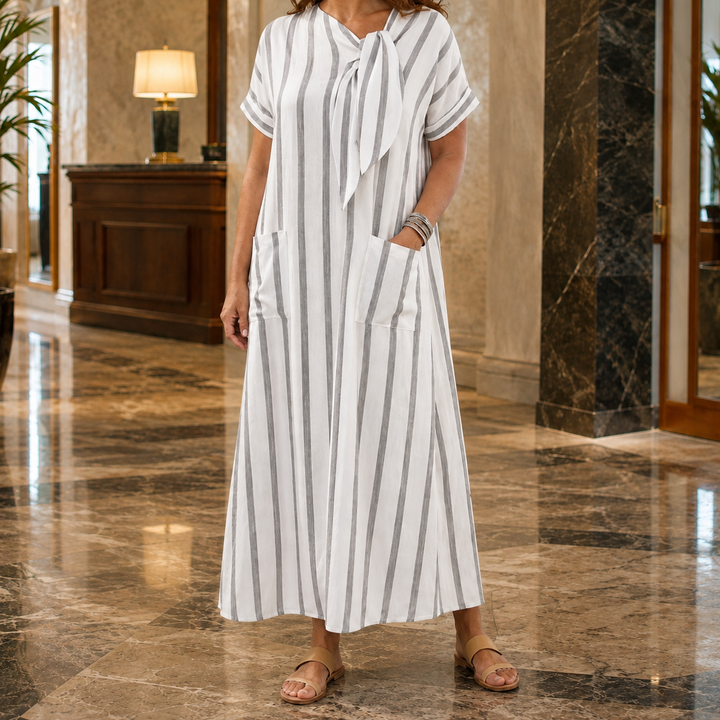 Tallulah Striped Maxi Dress