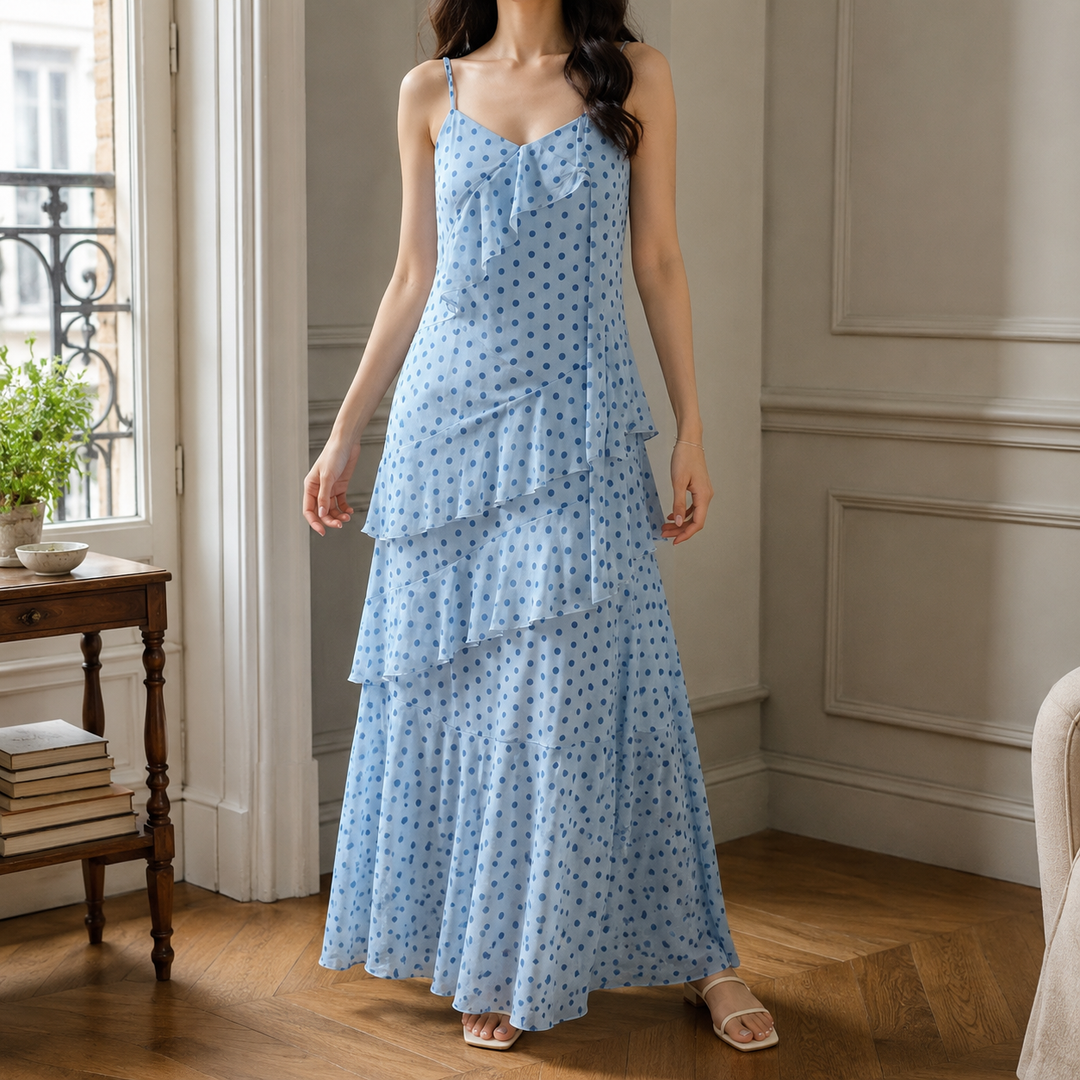Margot-Jane Polka Dot Dress