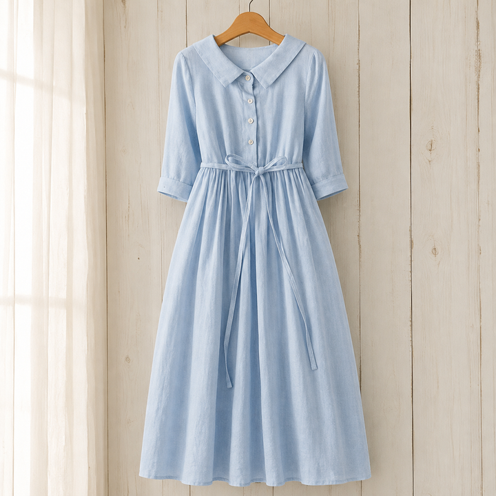 Simone-Grace Tie Waist Dress