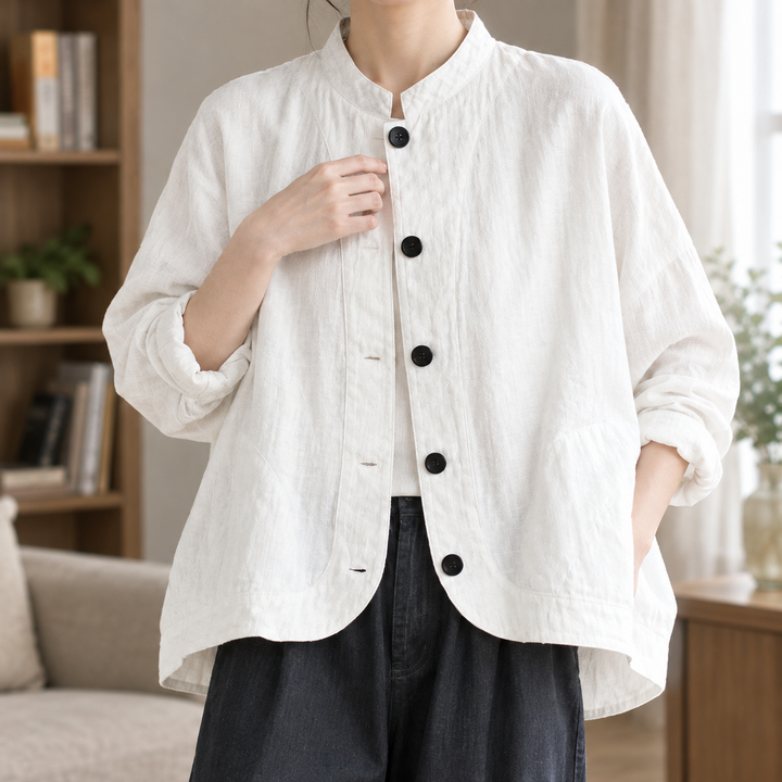 Rachel Stand Collar Jacket
