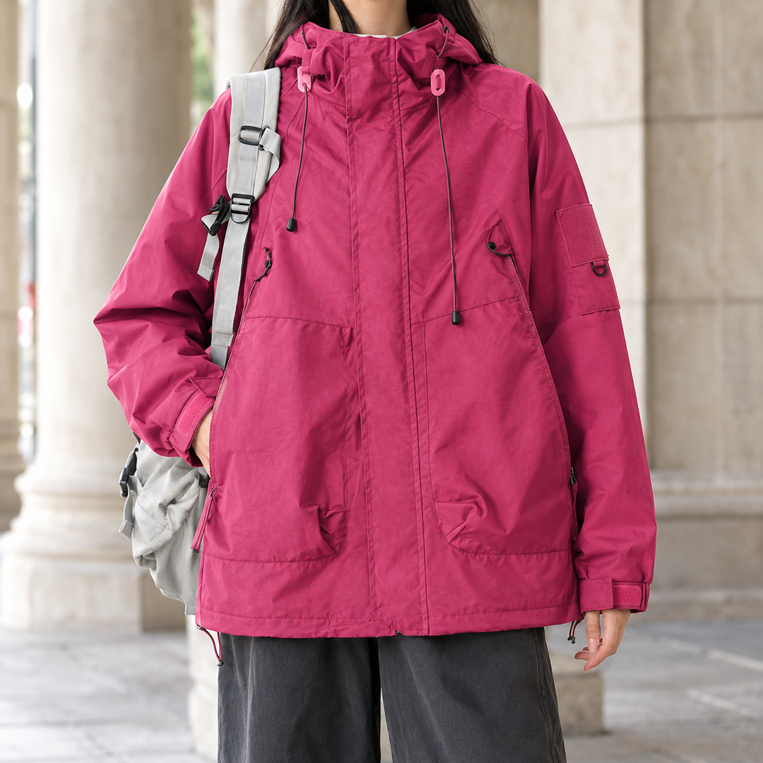 Eden-Hope Hooded Utility Jacket