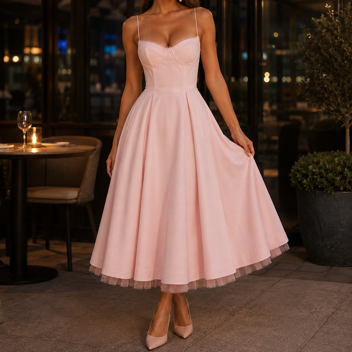 Tamsin-Skye Corset Midi Dress
