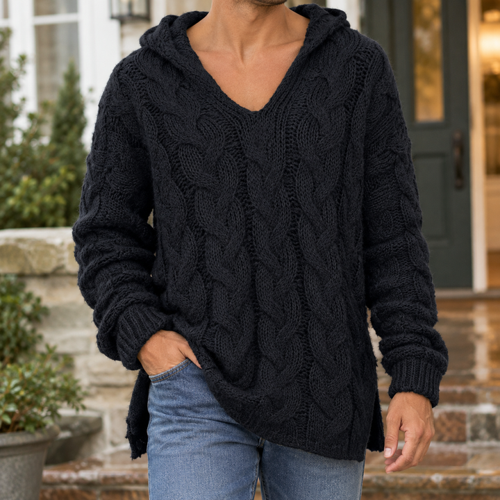 Carter Cable Knit Hoodie
