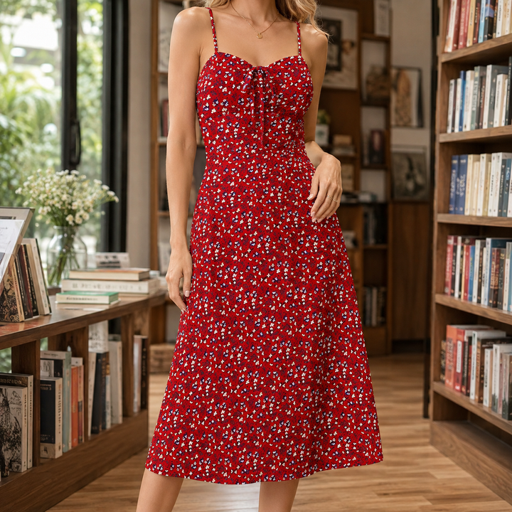 Thomasina Floral Midi Dress