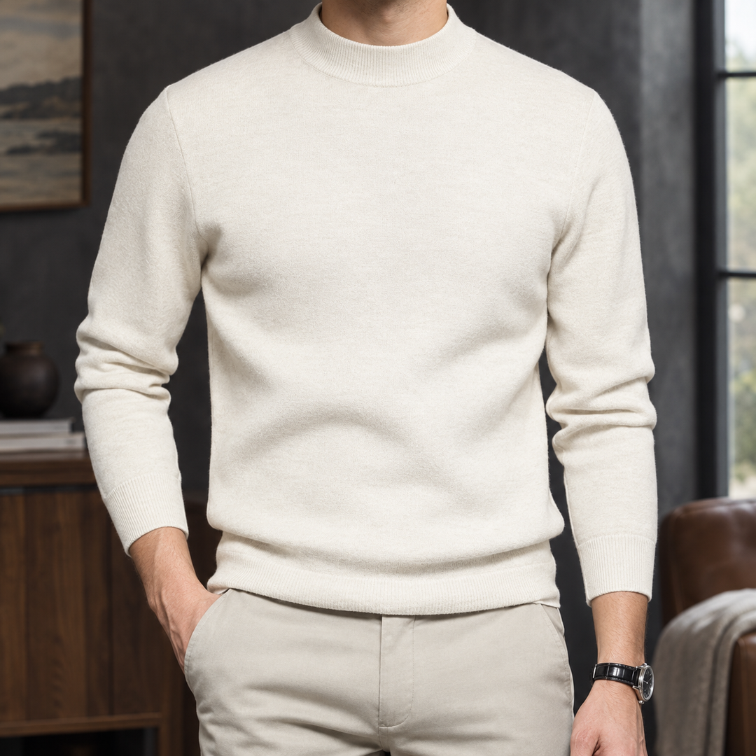 Caleb Mock Neck Sweater