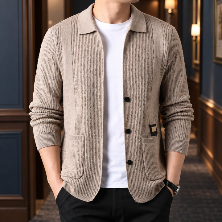 Emilio Collared Cardigan