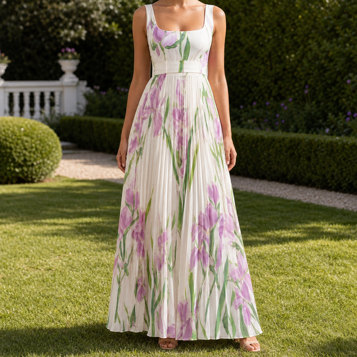 Orla-Grace Pleated Maxi Dress