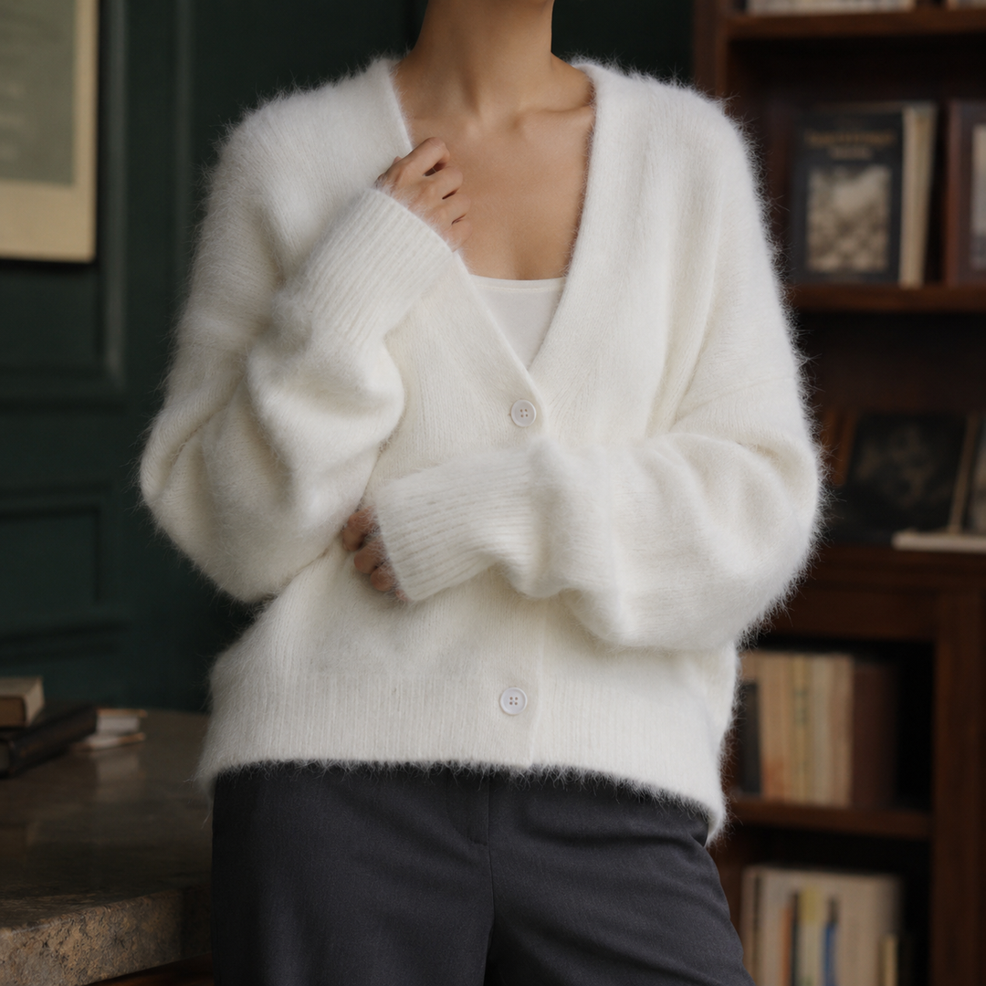 Raven-June Soft Knit Cardigan