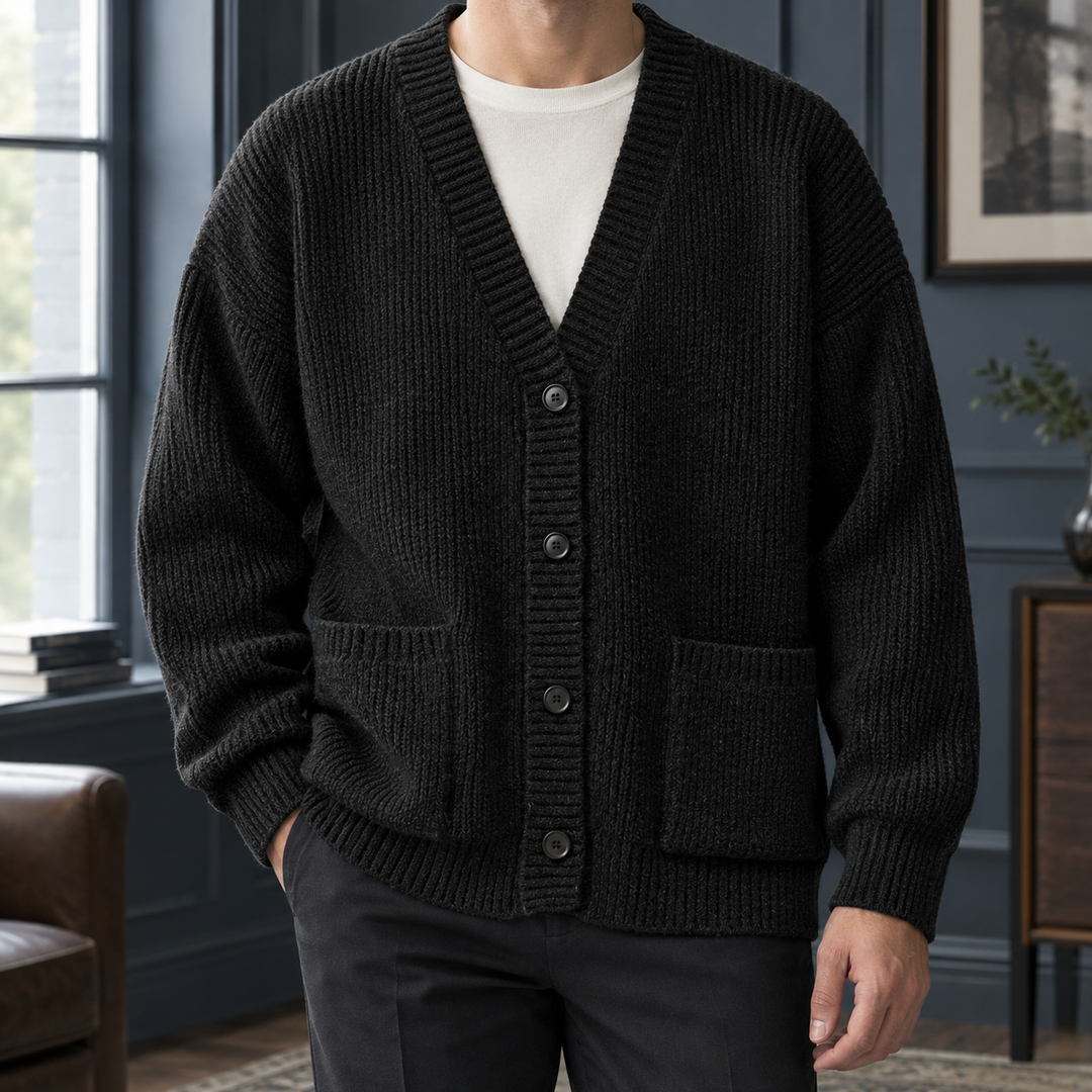 Samuel Ribbed Cardigan