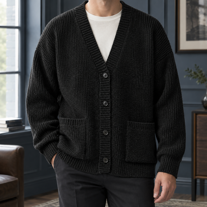 Samuel Ribbed Cardigan
