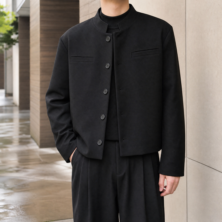 Knox Collarless Jacket