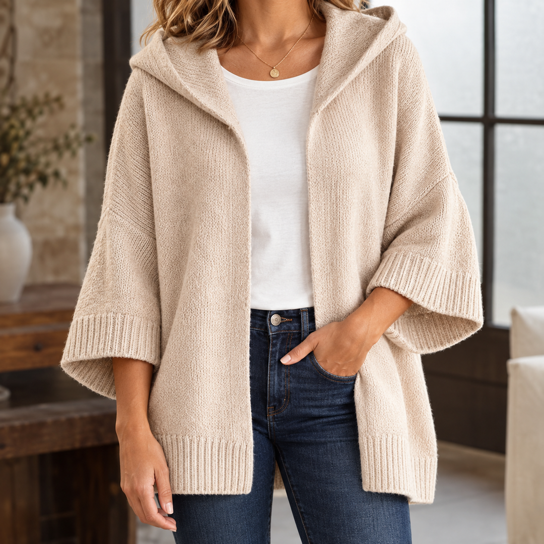 Valerie-Jane Hooded Cardigan