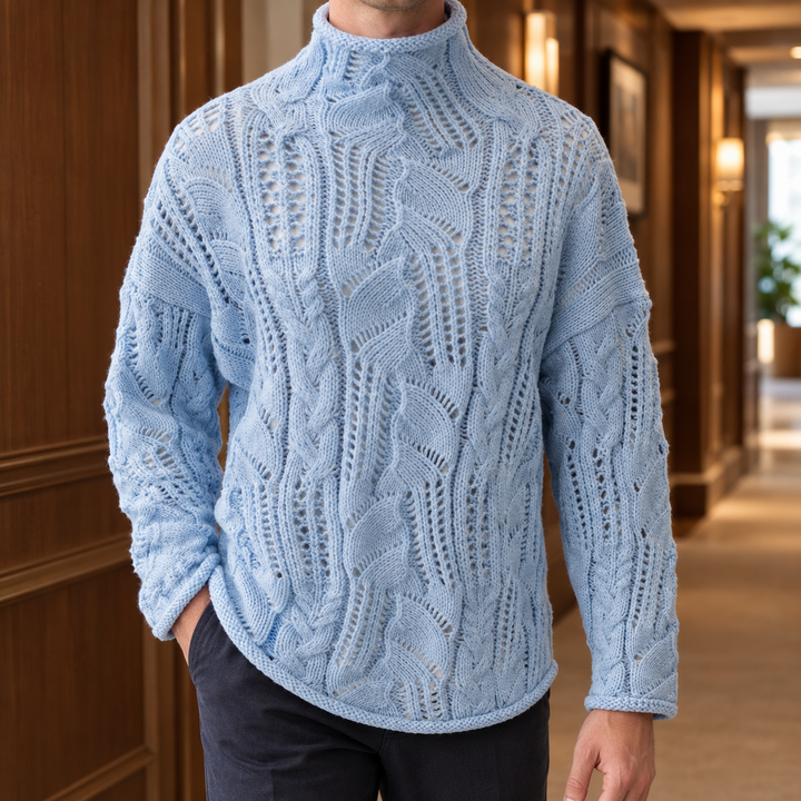 Valentin Openwork Sweater