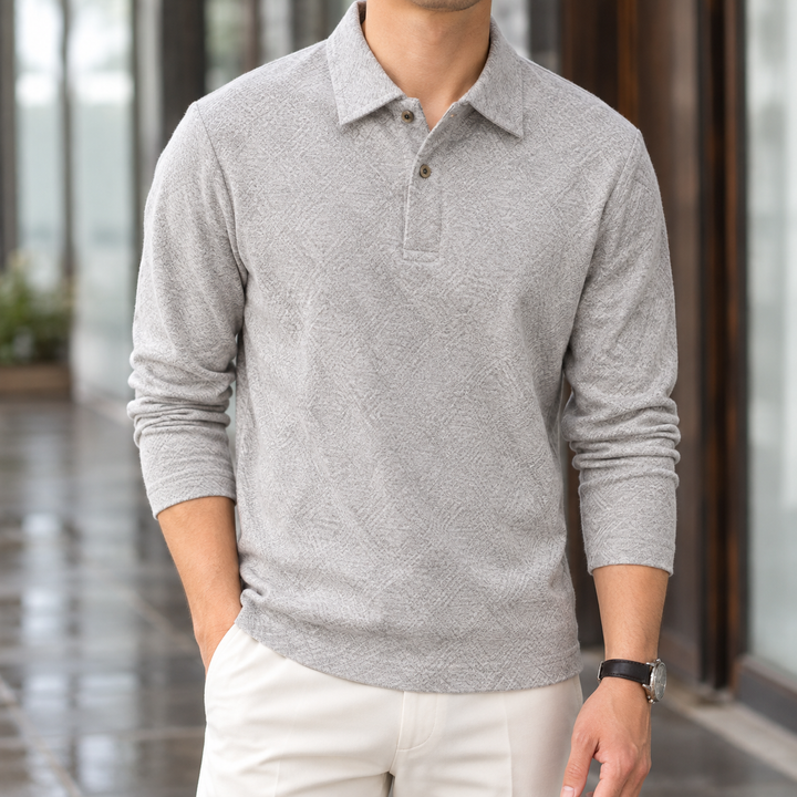 Hudson Textured Polo